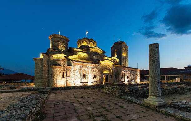 istock Saint Panteleimon at Lake Ohrid - Macedonia 586721266