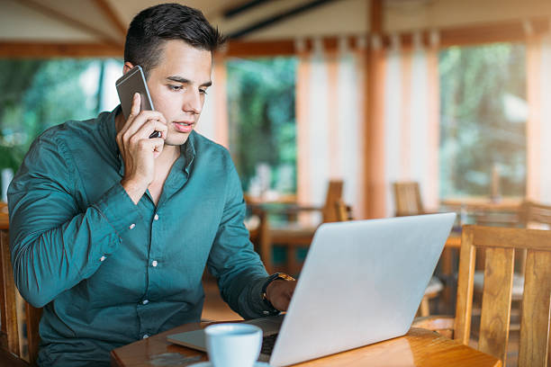 istock Man talking on the mobile phone 586728248