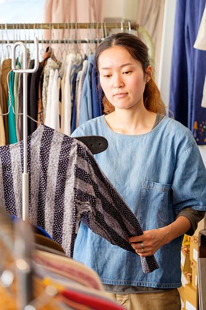 istock Japanese Clothing Shop 586728940