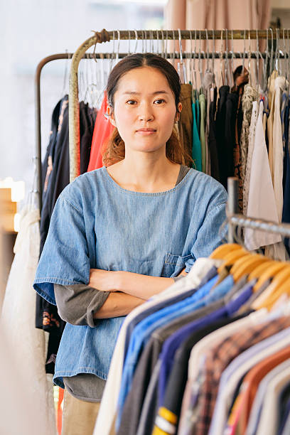 istock Japanese Clothing Shop 586728952