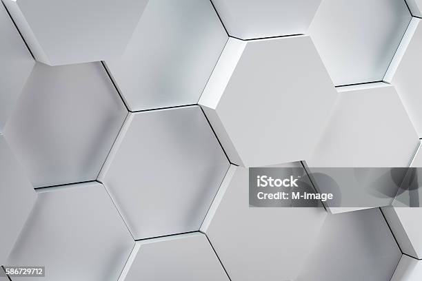 Technical Abstract Hexagonal Pattern Abstract Technical Hexagonal Background Pattern Design Stock Photo ...