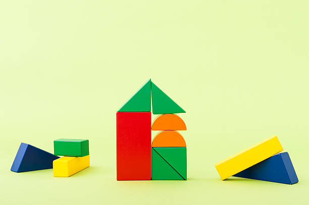 istock Building blocks and house 586735058