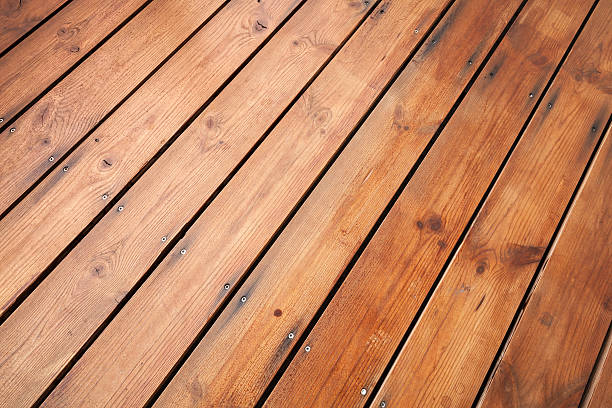 istock Red wooden floor background photo texture 586744492