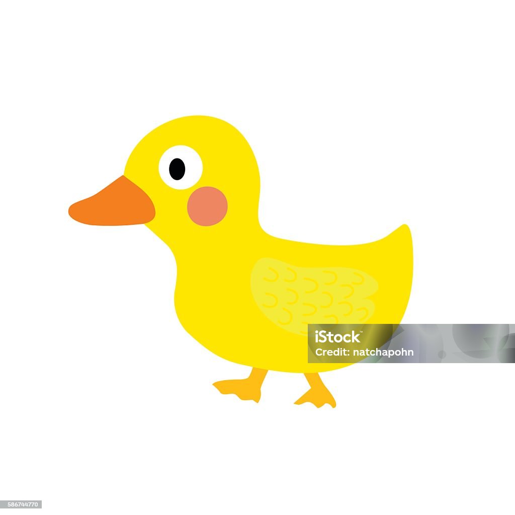 Hình Minh Họa Nhân Vật Hoạt Hình Động Vật Vịt Hình minh họa Sẵn có ...