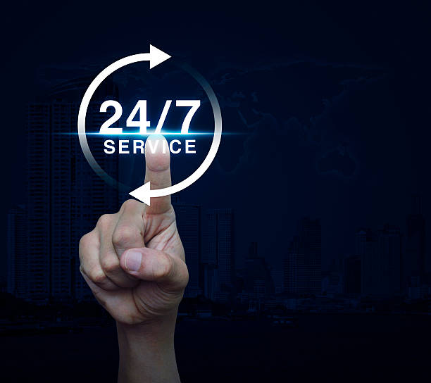istock Full time service, Elements of this image furnished by NASA 586918056