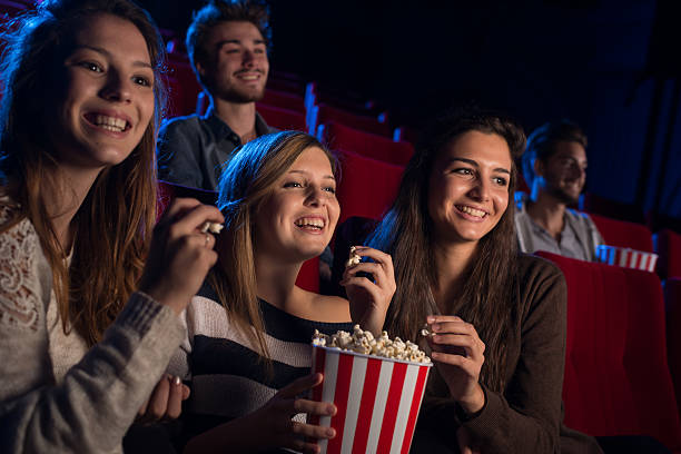 istock Girlfriends at the cinema 586921794