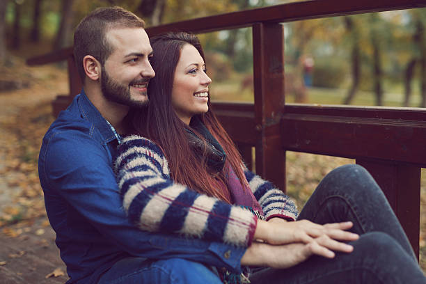 istock The happiest in his arms 586922504