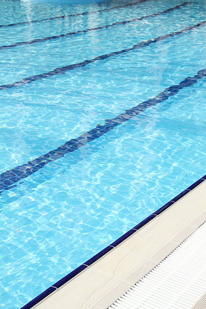 istock Swimming pool is outdoors 586923242