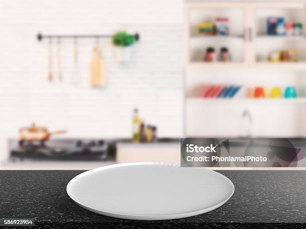 White Dish Stock Photo - Download Image Now - Plate, White Color, Appliance