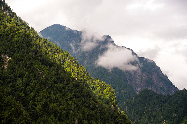 istock Kurobe Dam, Japanese mountain landscape 586925794