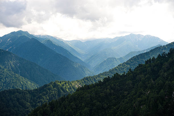 istock Kurobe Dam, Japanese mountain landscape 586926014