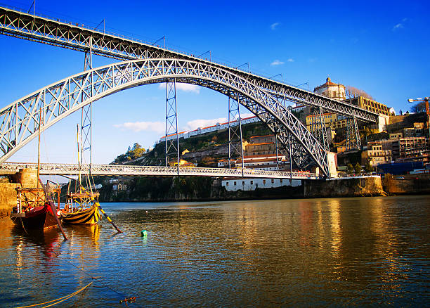 istock bridge of Dom Luis , Portugal 586927228