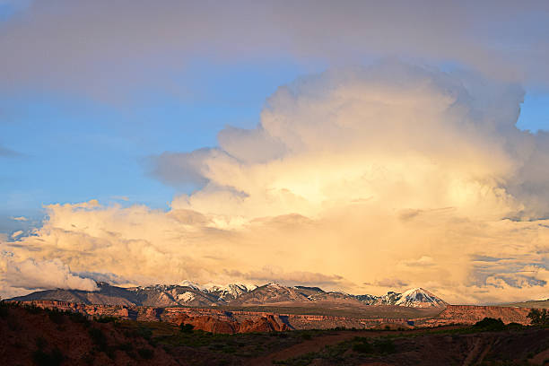 istock La Sal Mountains at the sunset,Utah 586930200