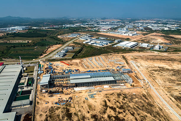 istock Land Development Industrial Estate 586932588