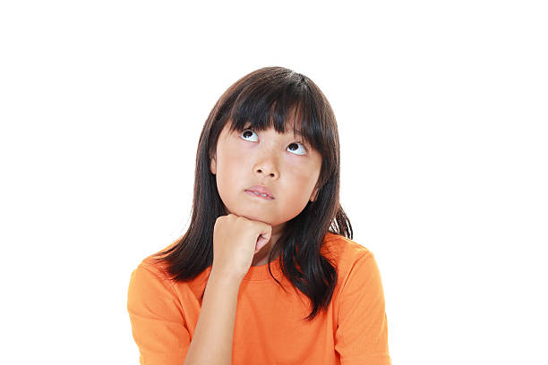 Tired and stressed Asian girl