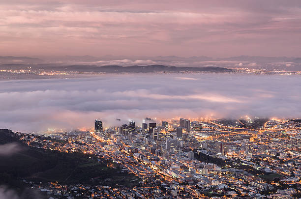 Atlantic Fog over Cape Town