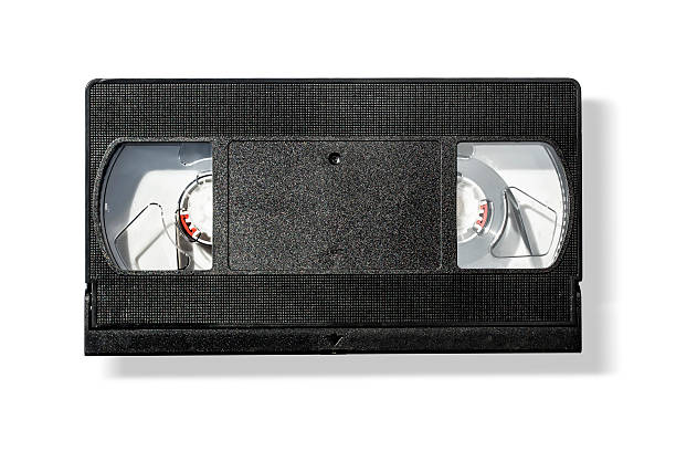 istock Blank vhs video cassette tape 586938894