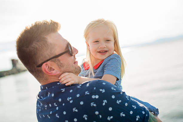 istock Father and Daughter Playing, Having Fun Together 586940520