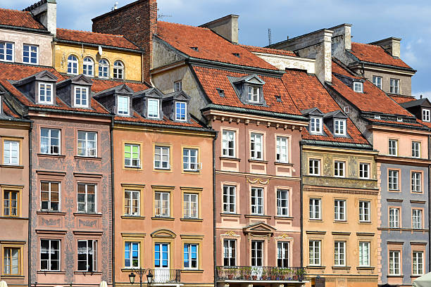 istock Old town in Warsaw 587187208