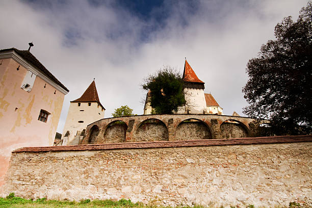 istock Medieval burg in autumn 587189164