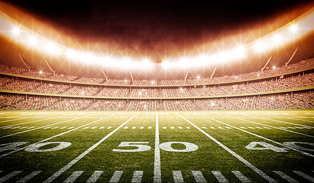 american football stadium 3d
