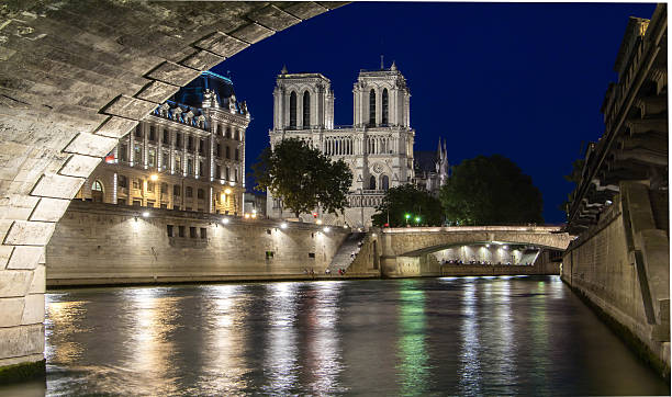 istock The Notre Dame cathedral, Paris, France. 587196696