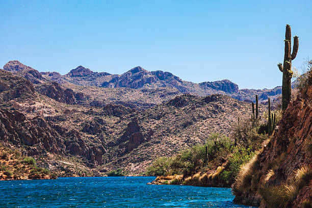 Saguaro Lake, Arizona. Saguaro Lake, Arizona. river salt stock pictures, royalty-free photos & images