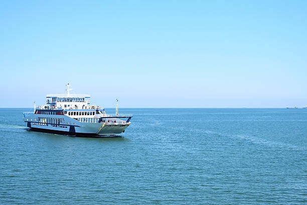 istock the ferry sails on the sea 587198418