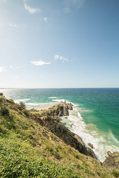 istock Vertical shot of Cape Byron, australia 587198480