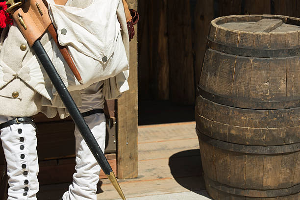 istock Colonial Men Clothing Detail and Decor 587199610