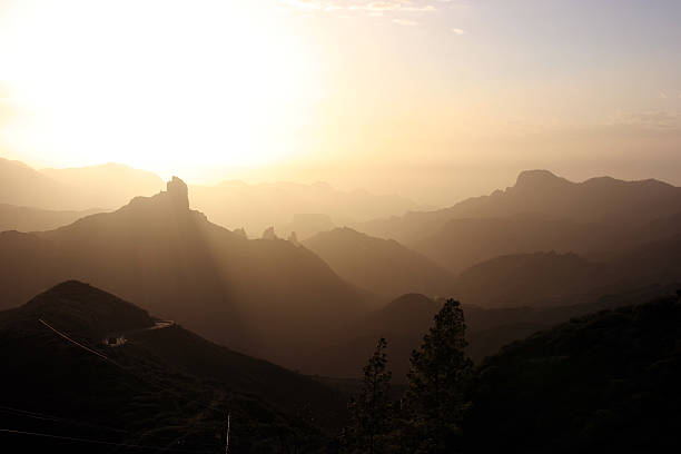 istock Sunset at Tejeda Valley, Gran Canaria, Spain 587202424