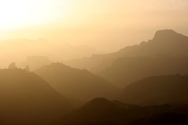 istock Sunset at Tejeda Valley, Gran Canaria, Spain 587202446