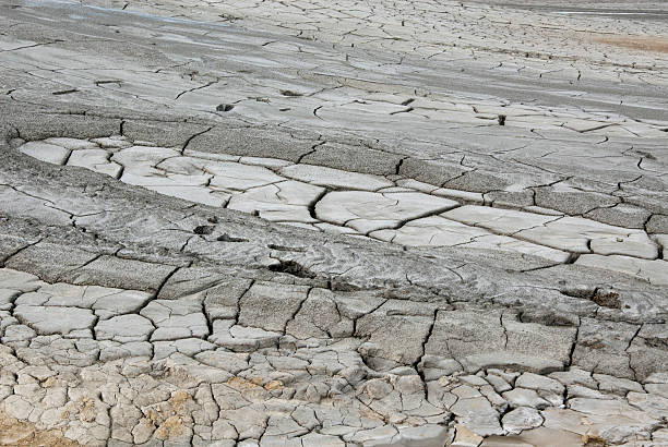 istock Mud Volcanoes - Texture and eruption -Romania, Buzau, Berca 587202642