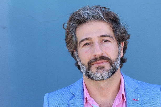 istock Businessman with salt and pepper hair 587207204