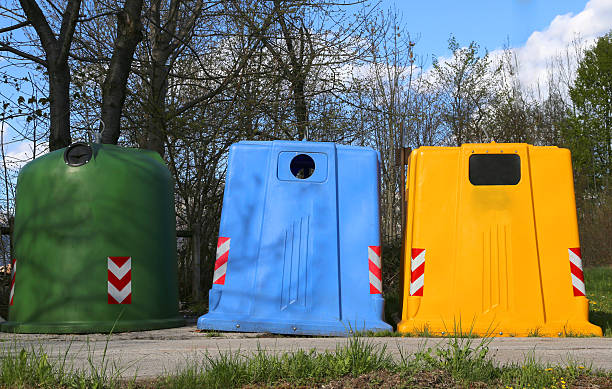 istock bins for waste paper collection 587213880