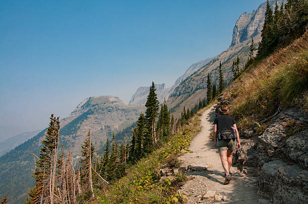 istock Midday on Glacier's High Line Trail 587215716