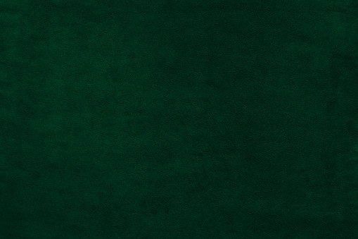 Green color velvet texture background