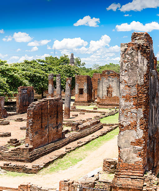 istock Ancient Pagoda in Wat Phrasisanpetch (Phra Si Sanphet). Ayutthay 587222758