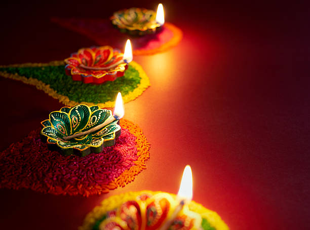 istock Diwali oil lamp 587225312
