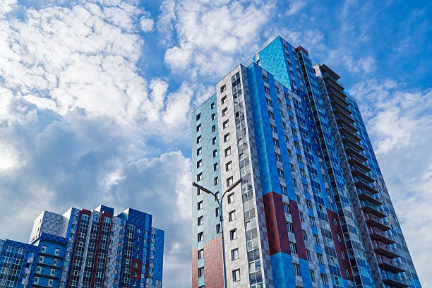 istock Skyscrapper urban city 587227388