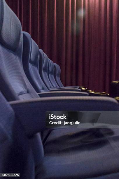 Theater Seat Stock Photo - Download Image Now - Armrest, Arrangement, Arts Culture and Entertainment