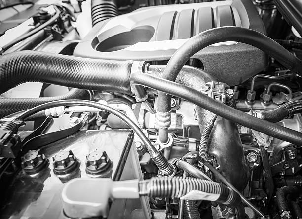istock Detail of diesel engine 1.9 lite 587506032
