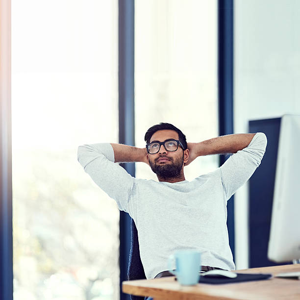 istock Demolishing his deadlines 587506698