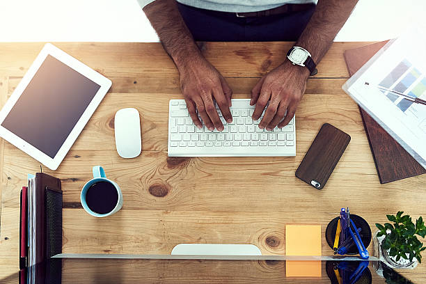 istock Fingers on the keyboard 587506810