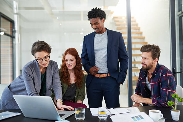 istock Merging their talents for the ultimate success 587507144