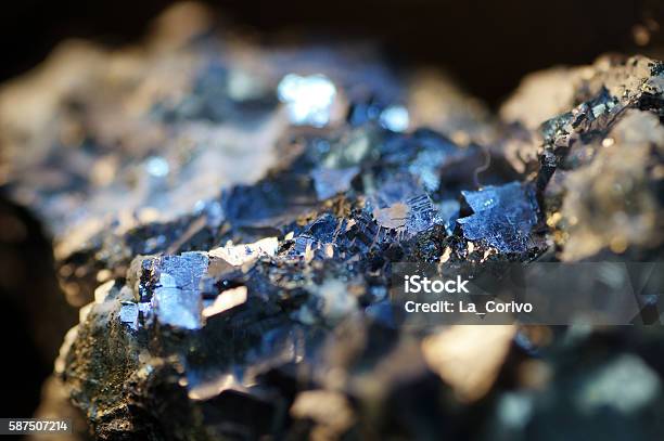 Macro Pyrite Mineral Stock Photo - Download Image Now - Mineral, Mining - Natural Resources, Metal