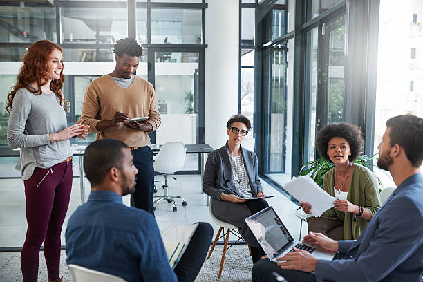istock Moulding their ideas around success 587507524