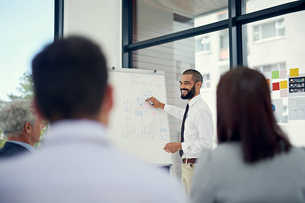 istock He's got the budget meeting off to a great start 587508850