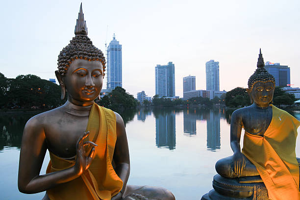 istock Seema Malaka temple on Beira Lake. Colombo, Sri Lanka 587512030