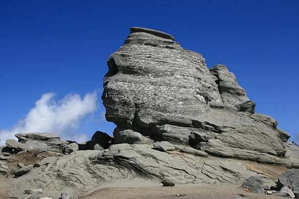 istock Sphinx - a symbol of the Carpathian mountains 587513870